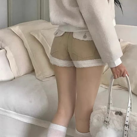 ボアポケットショートパンツ　1295