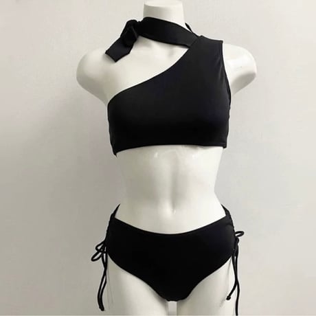 リボンデザインワンショルSWIM WEAR　1206