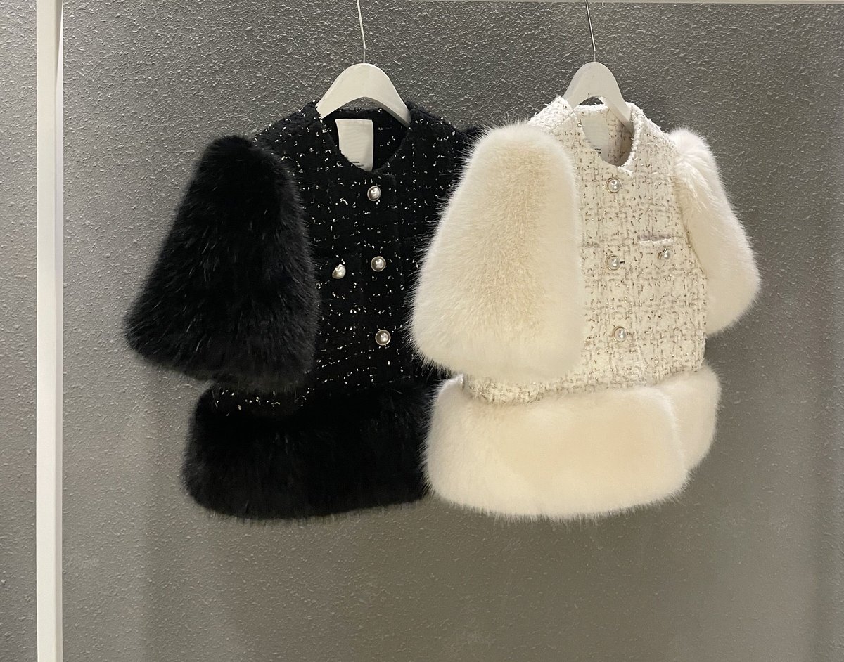 フレンチツイードファーショートコート 0571 | Dolly