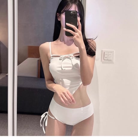 シンプルリボンスリムSWIM WEAR　1149