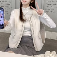 ホワイトチェーンベスト　1068