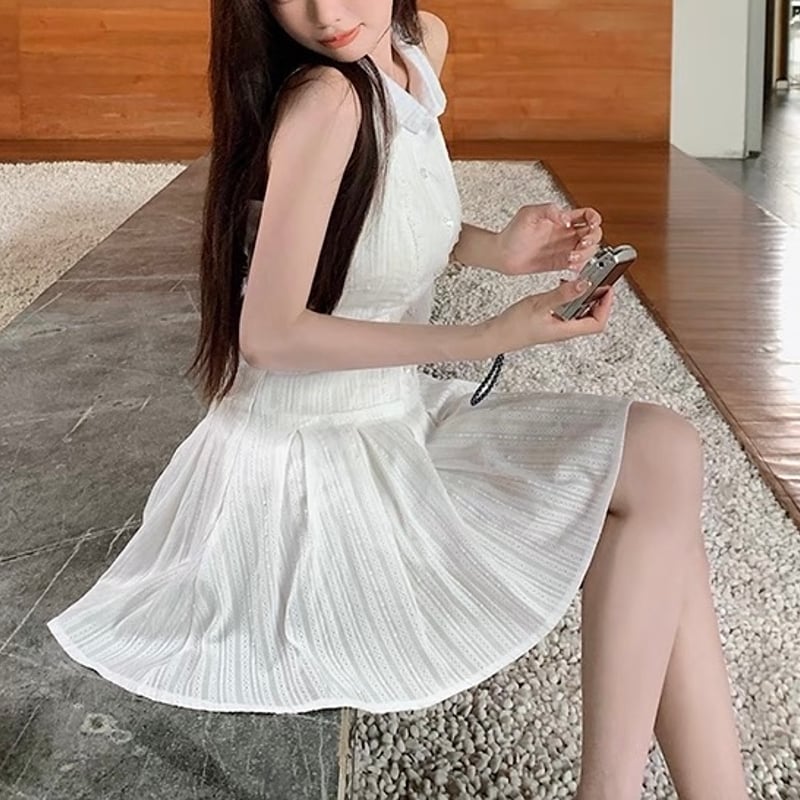 ホワイトレースシンプルワンピ 1161 | Dolly