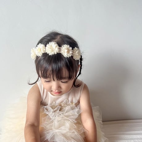 Flower lace hair band