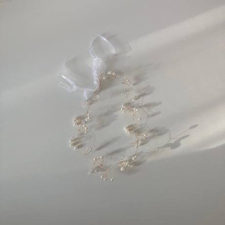 Pearl decoration head dress(パールデコレーションヘッドドレス)