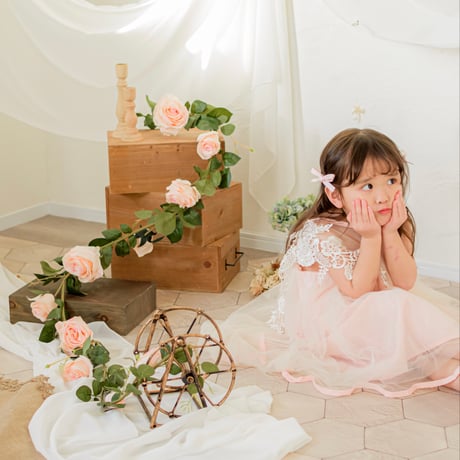 angel dress~peach~