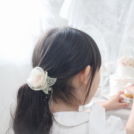 une rose pin