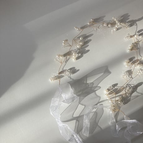 Pearl decoration head dress(パールデコレーションヘッドドレス)