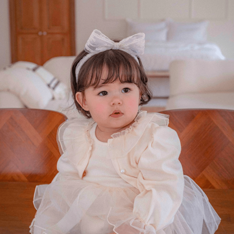 OREN ベビードレス ワンピース OREN Charmant cardigan + one-piece set | novel.