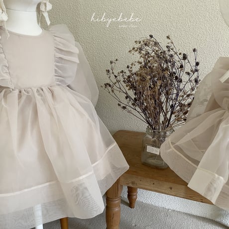 即納　Agnes Organza rompers