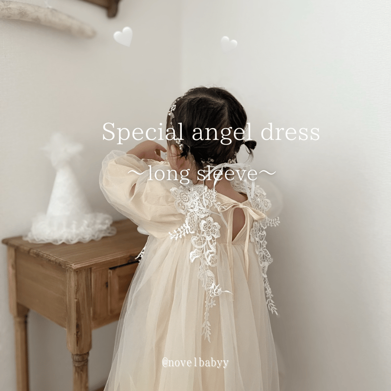 Special angel dress❁𓂂𓏸﻿~longsleeve~𓈒𓏸𓐍❁ | novel.