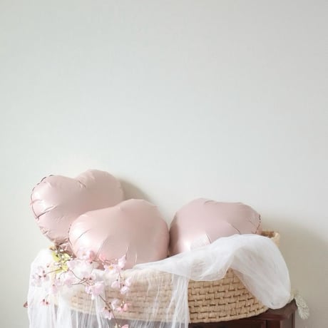 pink heart balloon 3set(ピンクハートバルーン3個セット)