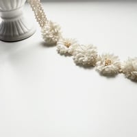 Flower lace hair band