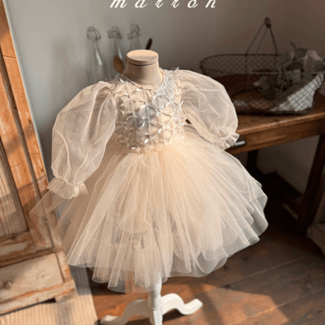marron sweet dress