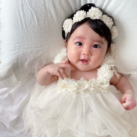 Flower lace hair band
