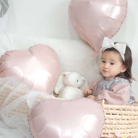 pink heart balloon 3set(ピンクハートバルーン3個セット)