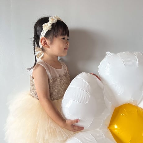 Champagne gold tutu dress(シャンパンゴールドチュチュドレス)