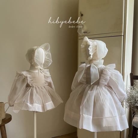 即納　Agnes Organza rompers