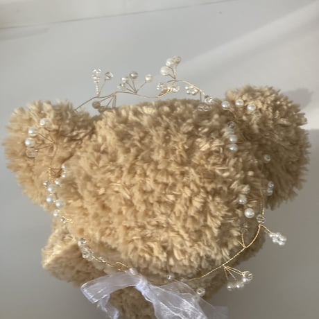 Pearl decoration head dress(パールデコレーションヘッドドレス)