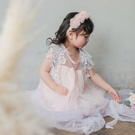 angel dress~peach~