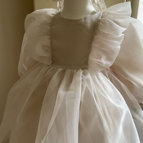 即納　Agnes Organza rompers