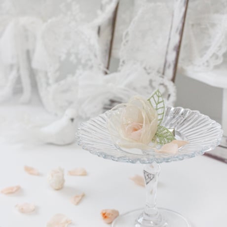 une rose pin