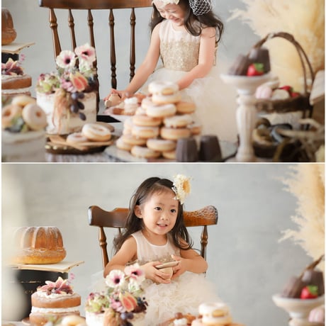 Champagne gold tutu dress(シャンパンゴールドチュチュドレス)