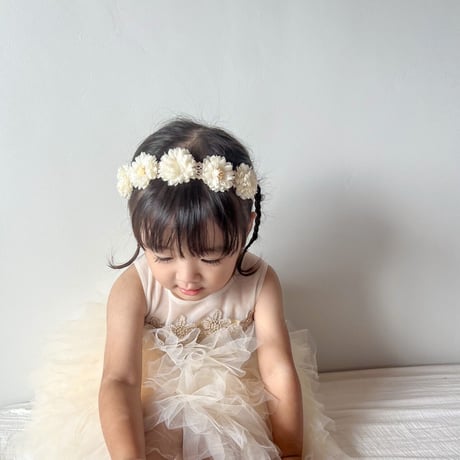 Champagne gold tutu dress(シャンパンゴールドチュチュドレス)