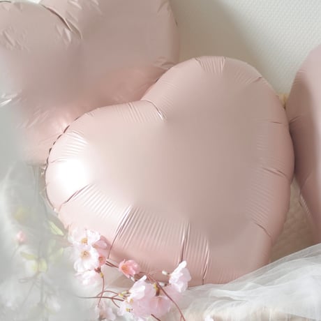 pink heart balloon 3set(ピンクハートバルーン3個セット)