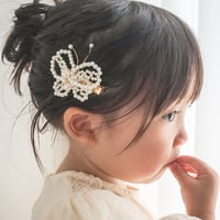 Butterfly Pearl Pin