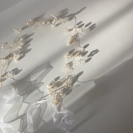 Pearl decoration head dress(パールデコレーションヘッドドレス)