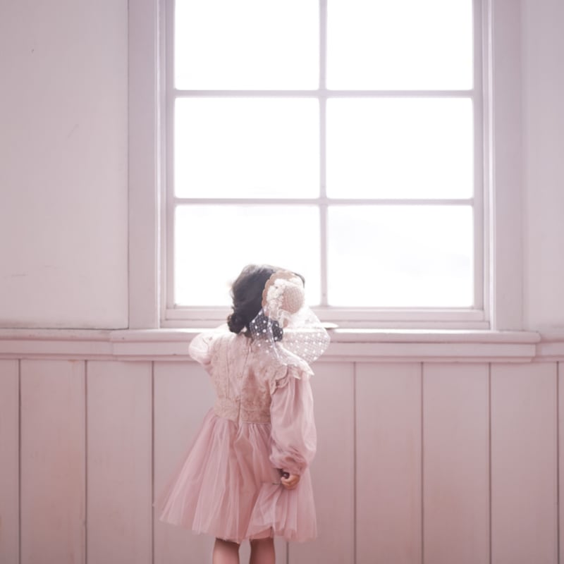 jumelle｜ジュメロ jacquard dress　ジャガードドレス　ピンク jumelle（ジュメロ）の「累計1000枚突破【結婚式/オケージョン