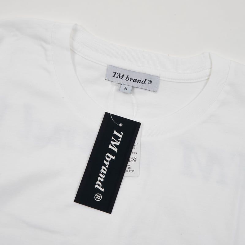 TM brand®︎定番ロンT ホワイトイタリア🇮🇹色 | TMbrand®