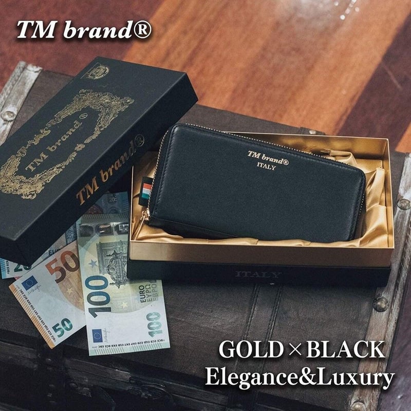 TM brand®️ Luxury Leather Wallet SPECIAL 2WAY B