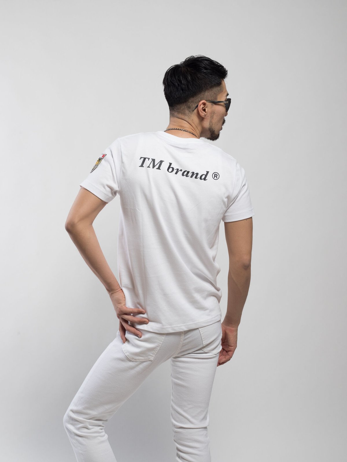 67836 新品タグ付イタリア製Tシャツ白M