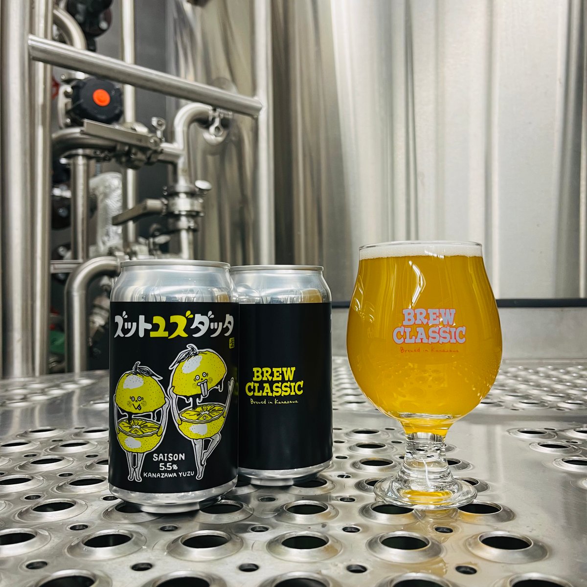 ズットユズダッタ SAISON w/Yuzu [350ml缶6本] | BREW CLASSI