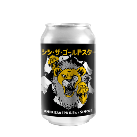シシ・ザ・ゴールドスター　American IPA　[350ml缶6本]