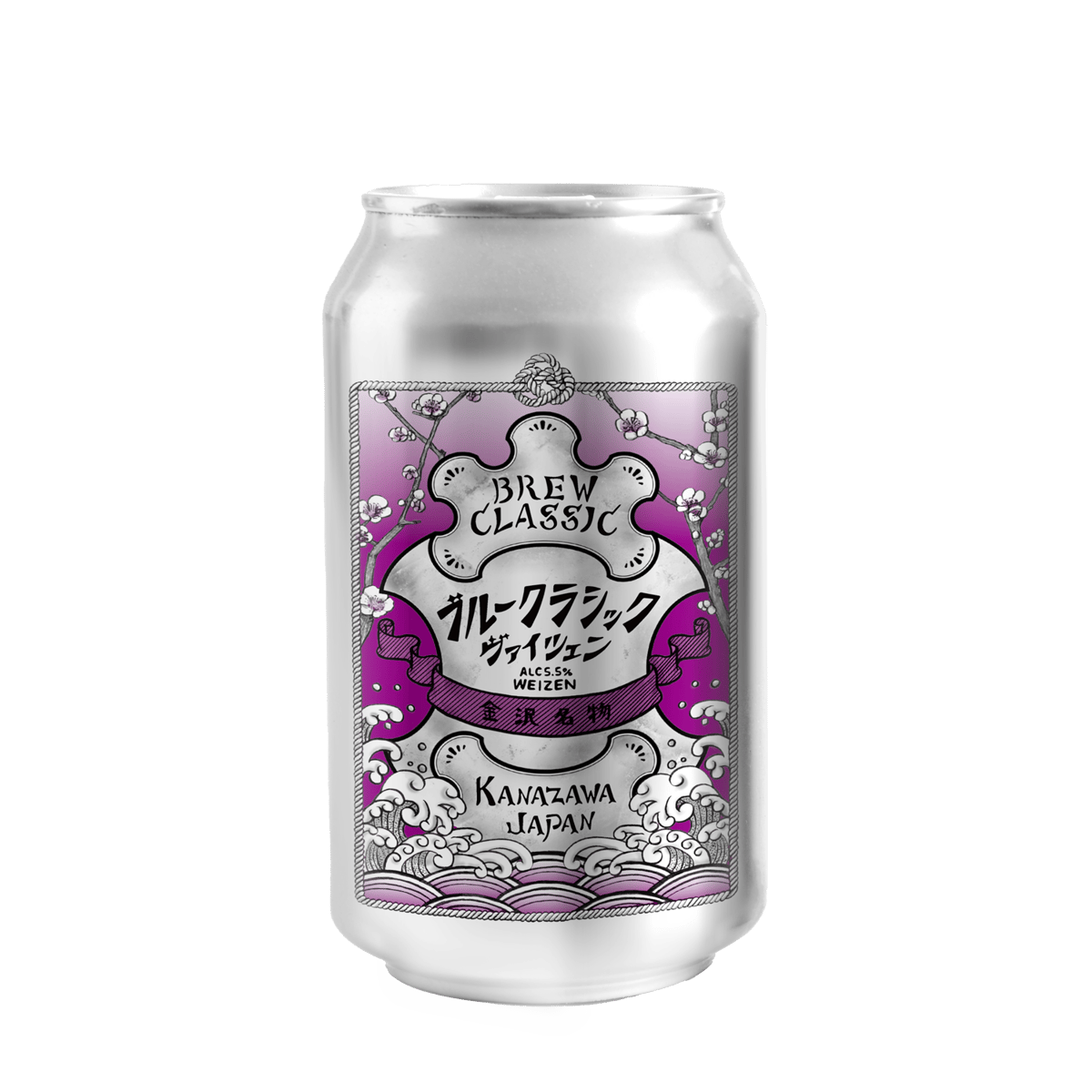ブルークラシック ヴァイツェン Hefe Weizen[350ml缶6本] | BREW CL