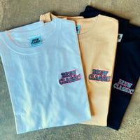 [タップルーム限定]ブルクラロゴ刺繍Tシャツ