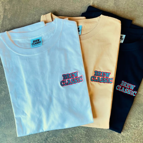 [タップルーム限定]ブルクラロゴ刺繍Tシャツ