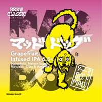 マッドドッグ ソーマッド　Grapefruit Infused IPA　[350ml缶6本]