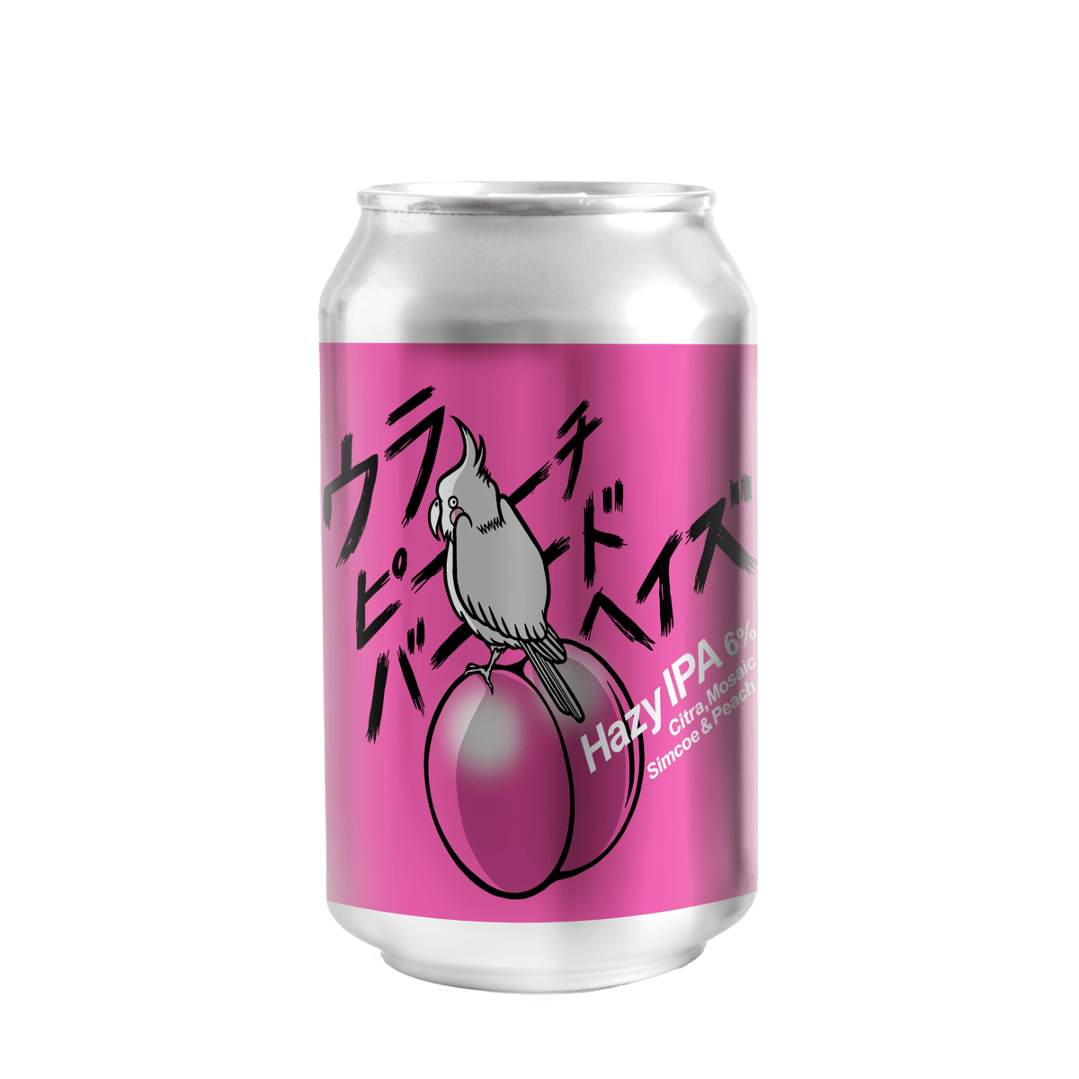 ウラピーチバード ヘイズ Hazy IPA w/Peach [350ml缶6本] | BREW