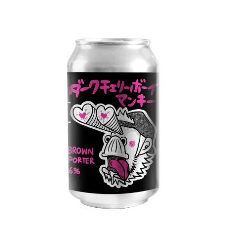 ダークチェリーボーイマンキー　Brown Porter　[350ml缶6本]