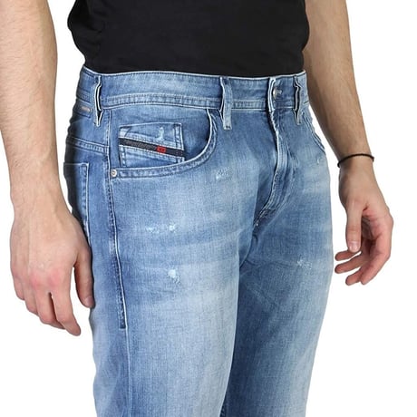 新品 DIESEL ディーゼル THOMMER SLIM SKINNY スリムスキニー ジーパン ストレッチ デニム ダメージ パンツ 081AS 00SWIR W30 W31 W32 W33