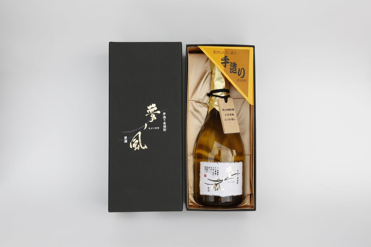 夢の風・原酒箱入りギフト 42度 720ml | 久保酒蔵