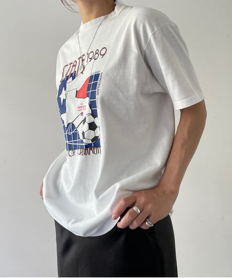 80's made in USA soccer T-shirt