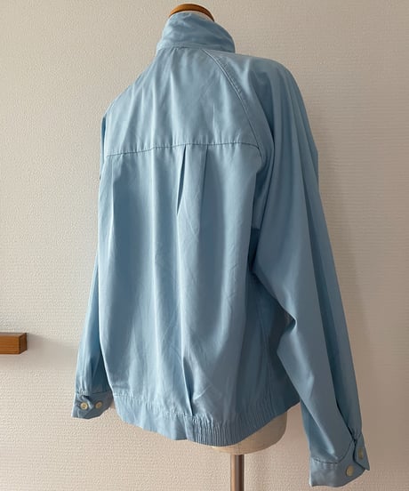 70's pale blue swing top