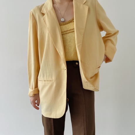 90's butter loose jacket