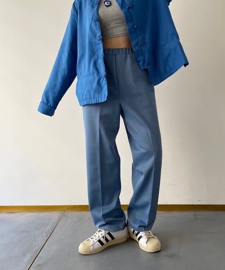90's made in USA lightblue easy pants