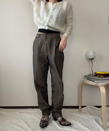 90's handknitted lowgauge cardigan