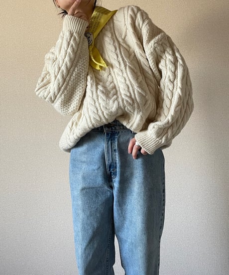 90's fisherman sweater